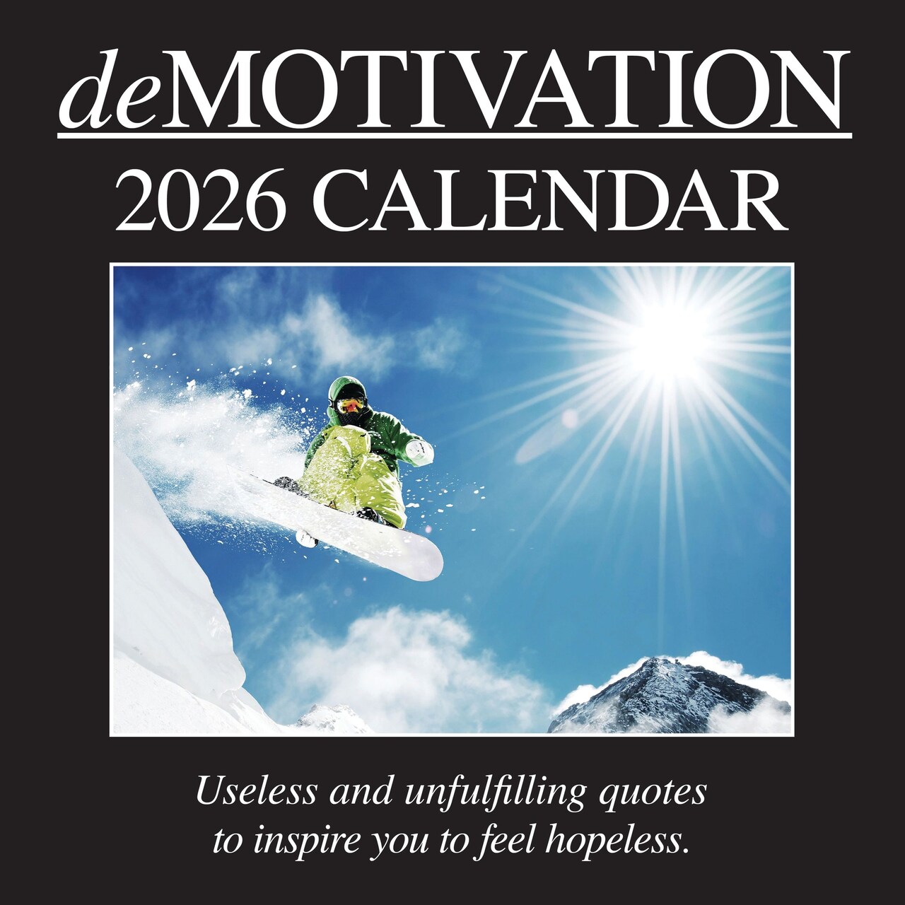 The Gifted Stationery 2026 Square Wall Calendar - 16-Month Calendar 2026 with US & Intl Holidays - 2026 Planner with 180 Reminder Stickers - Fold-Out Hanging Design - 12 x 12 in